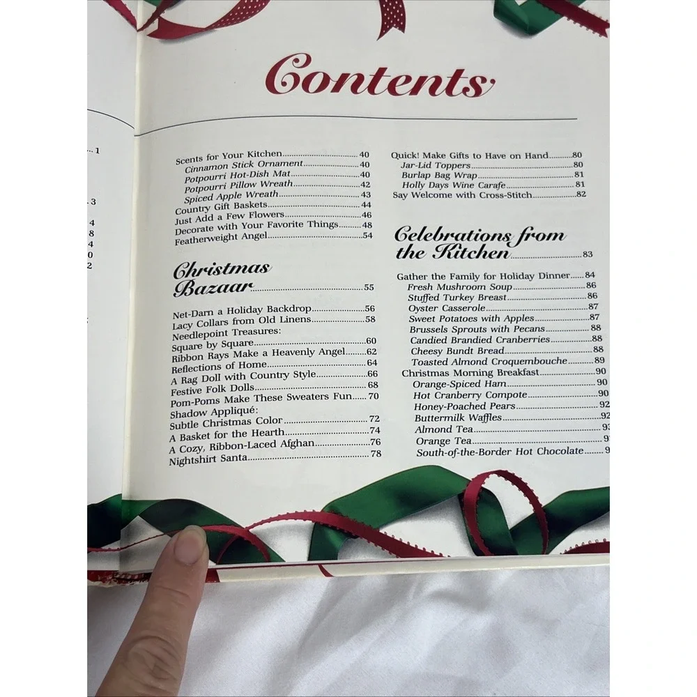 Vintage Southern Living's Christmas with Southern Living 1985- Southern Holidays